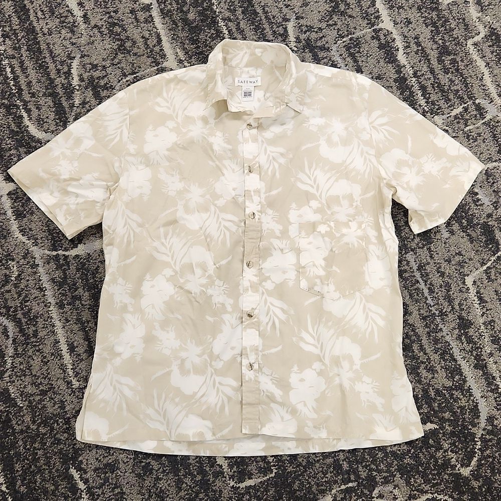 Safeway Aloha Uniform Shirt M